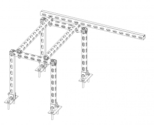 Рама монтажная для воздуходувки РМ-01