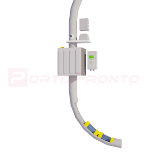 Станция множественного приема MRS, Ду 110, с лифтом
